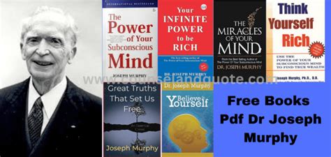 6 Best Dr Joseph Murphy Books| Life Lessons & Free Pdf Download