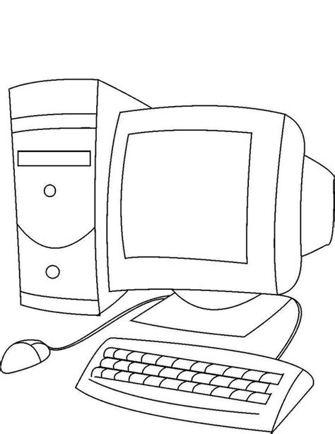 24 Desenhos de Computador para Colorir