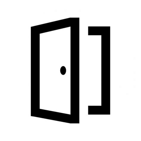 Opening Door Icon 119431 Free Icons Library