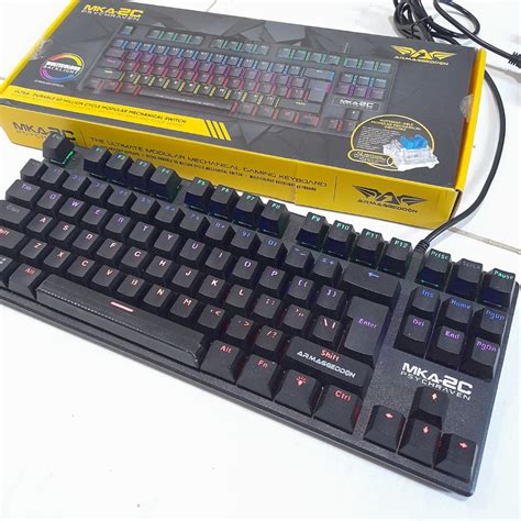 Keyboard Gaming Armaggeddon Mka C Pro Electronics Computer Parts