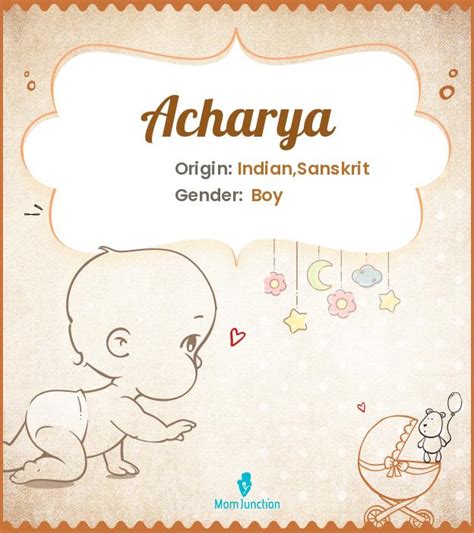 acharya  meaning origin history  popularity momjunction