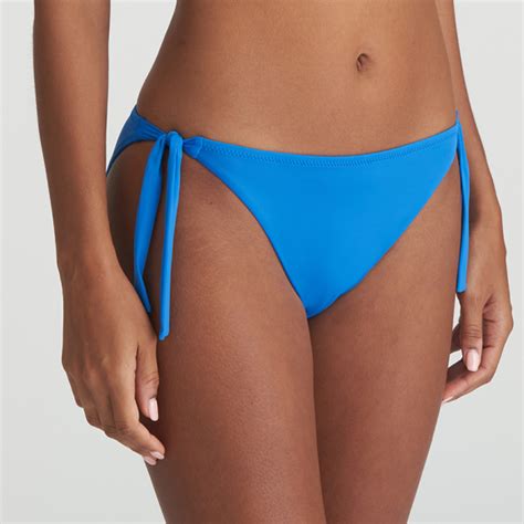 Marie Jo Swim Flidais Bikini Hose Mit Seitlichen B Ndern Mistral Blue Annadiva