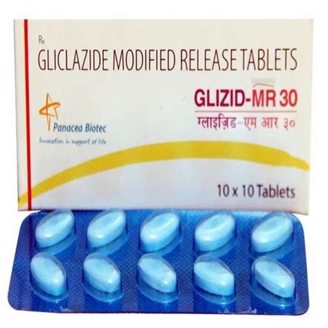 Glizid Gliclazide Tablets, 100 Tablet Pack, Prescription at best price ...