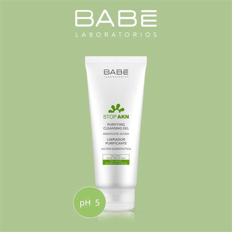 Sữa rửa mặt da dầu mụn BABE Stop AKN Purifying Cleansing Gel
