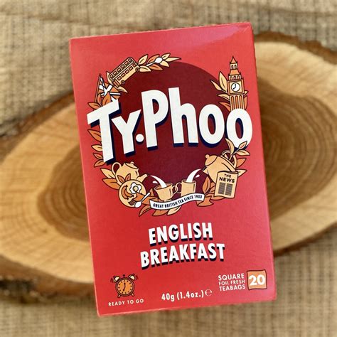 Купить Чай черный English Breakfast Typhoo 20 пакетиков в Украине ᐉ ...