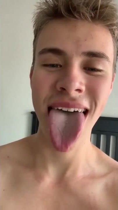 Cute Guy With A Big Tongue Not Porn Ish ThisVid
