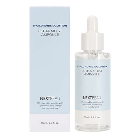 NEXTBEAU Hyaluronic Solution Ultra Moist Ampoule Ультраувлажняющая ...