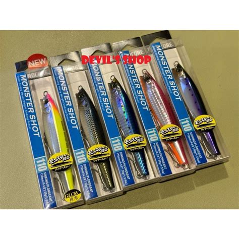 YO ZURI Duel Hardcore MONSTER SHOT S 新款岸拋沉水鉛筆 色一組 蝦皮購物