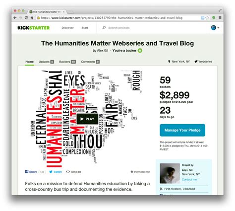 Showing The Human Face Of The Humanities The Humanities Matter Web