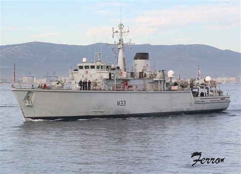 Hms Brocklesby M33 Ships Nostalgia
