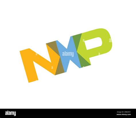 Nxp Semiconductors Rotated Logo White Background Stock Photo Alamy