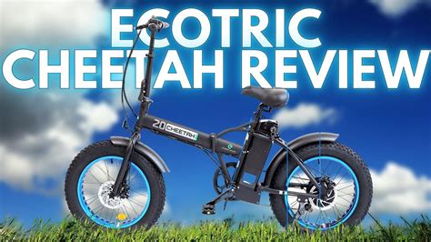 Ecotric Cheetah E Bike 36v 500w 20 Mph 26 Fat Tire Beach Snow New