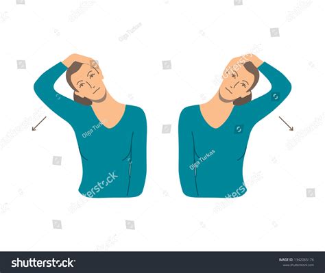 Neck Stretch Diagram