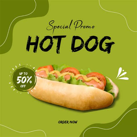Hot Dog Restaurant Template Postermywall