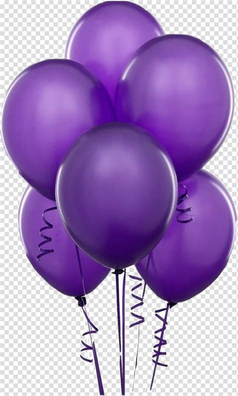 Birthday Party Balloon Purple Latex Balloons Color Blue Birthday