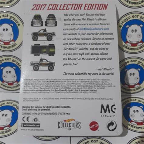 Promo Hot Wheels Hotwheels Mail In Zamac Edition Toyota Pickup Diskon Di Seller Qairina