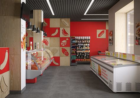 Магазин, ритейл, маркет. Мясо Есть on Behance