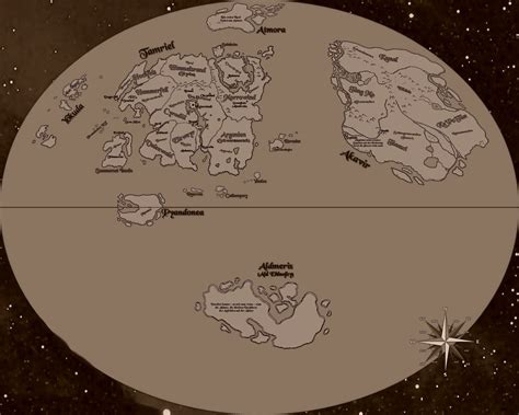 elder scrolls map of nirn 3