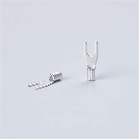 OEM Tu Type Non Insulated Crimp Terminal Wire Terminal Furcate Naked