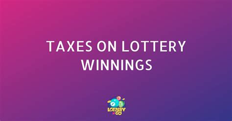 how to file taxes on lottery winnings