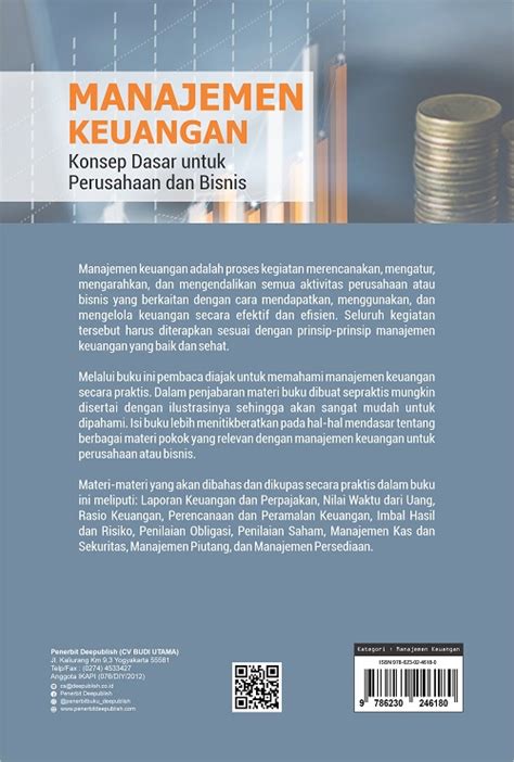 Buku Manajemen Keuangan Konsep Dasar Untuk Perusahaan Dan Bisnis