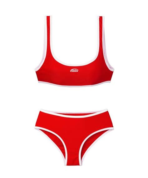 Sports Bikini Set Red