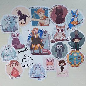 Cute Mythical Creatures Stickers And Or Prints Or Etsy Artofit