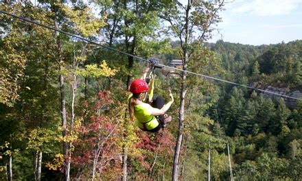 Zipline Tour for One or Two - Red River Gorge Zipline - PARENT | Groupon