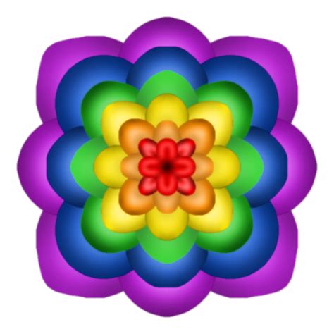 Pride Flower Rainbow By Nightshade7729 On Deviantart