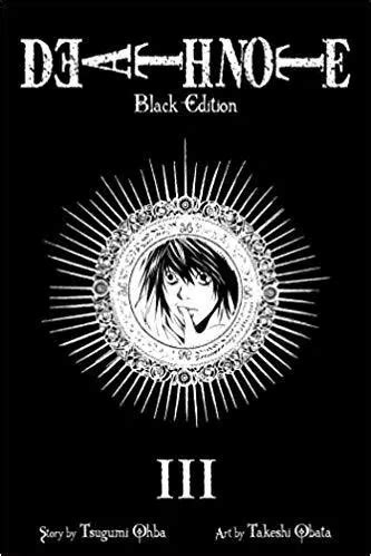 TSUGUMI OHBA - Death Note Black Edition Vol. 3 3 - New Paperback ...