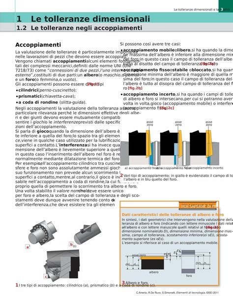 Le Tolleranze Dimensionali E La Qualit