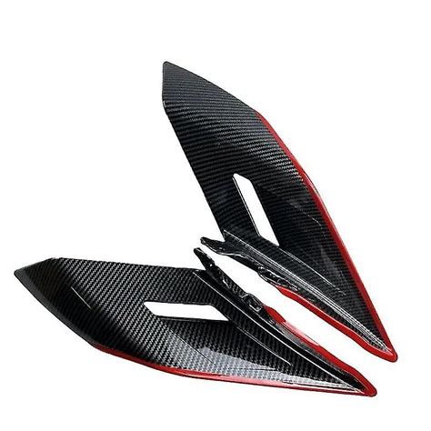 Cf Sr Motorcycle Parts Front Side Downforce Naked Spoilers Fixed Winglet Fairing Wings For
