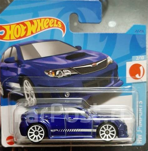 Hot Wheels Subaru WRX STI машинка новый в наличии Цена 500 во Владивостоке