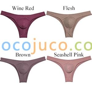 Men S Cheeky Skin Feel Bikini Briefs Low Rise Hip Booty Pants Underwear