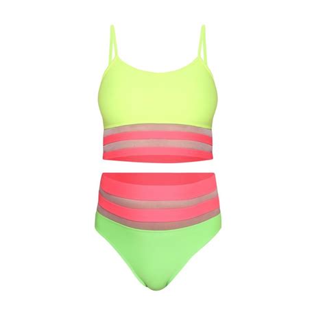 Ella Bikini Set Multicolor Always On Holiday Wolf Badger