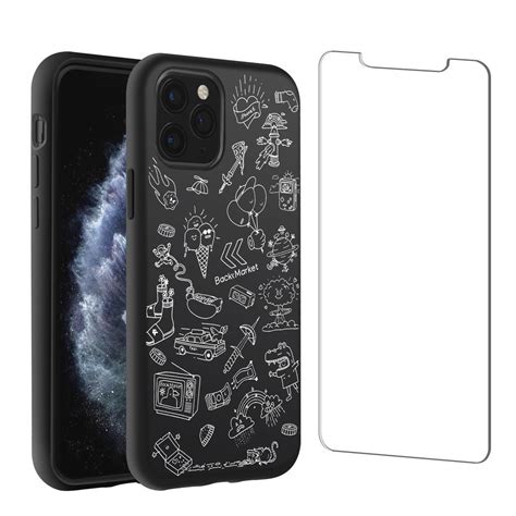 Back Market Capa Iphone 11 Pro E Película De Proteção Plástico