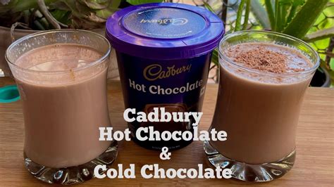 Cadbury Hot Chocolate Recipe Cadbury Cold Chocolate Recipe Cadbury