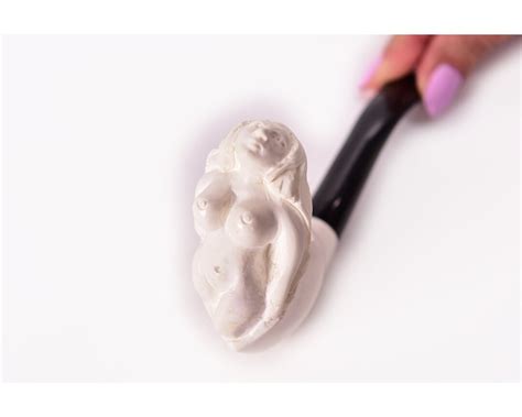Large Naked Woman Meerschaum Pipe Big Boobs Naked Lady Pipe Meerschaum Pipe Handmade