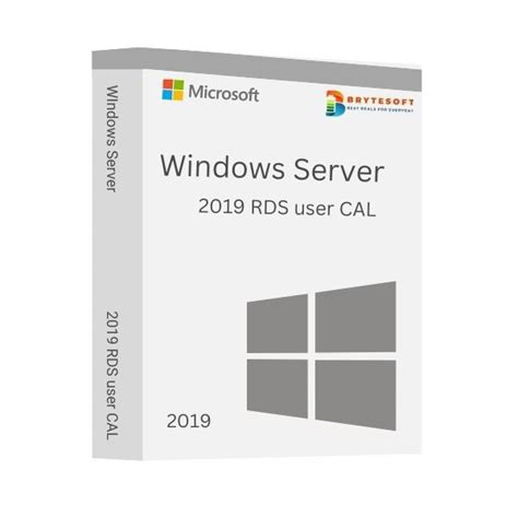 User Cal For Windows Server 2019 Remote Desktop Services Rds Brytesoft