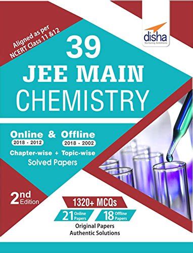 39 Jee Main Chemistry Online 2018 2012 And Offline 2018 2002 Chapter Wise Topic Wise Solved