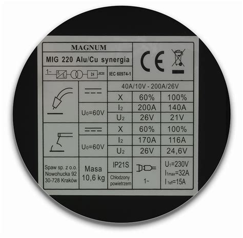 Zestaw Magnum Mig Alu Cu Lcd Synergia Uchwyt Tig Butla Reduktor