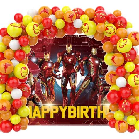 Iron Man Themed Party Birthday Party Ideas And Inspiration