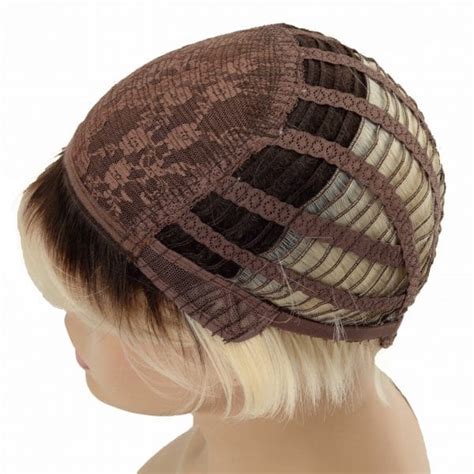 Short Platinum Blonde Pixie Cut Women S Synthetic Wig