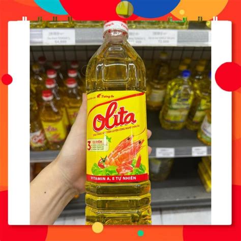 Dầu ăn Olita Tường An chai 1lít | Shopee Việt Nam