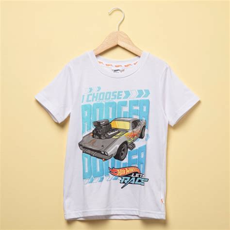 Polo Ni O Manga Corta Algod N Hot Wheels Hot Wheels Falabella