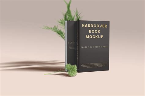 Customizable Book Mockup Design Cuts