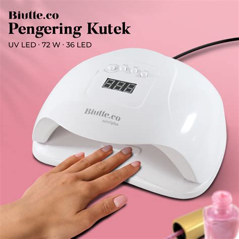 Biutte Co Pengering Kutek Kuku Uv Led Nail Dryer W Led Sun X