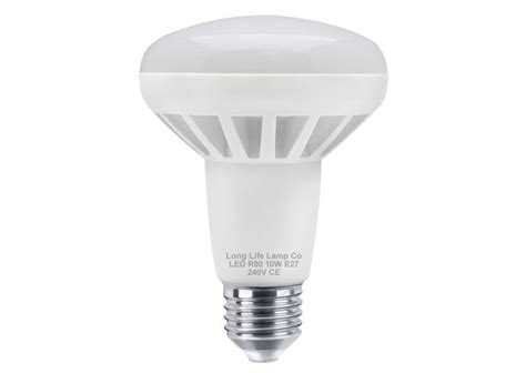 10w Led R80 240v E27 Warm White 3000k