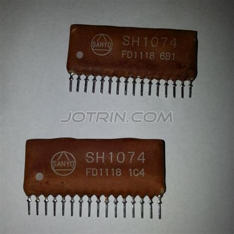 SH1074 SANYO Integrated Circuits (ICs) - Jotrin Electronics