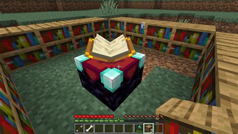 how to apply enchanted books in minecraft